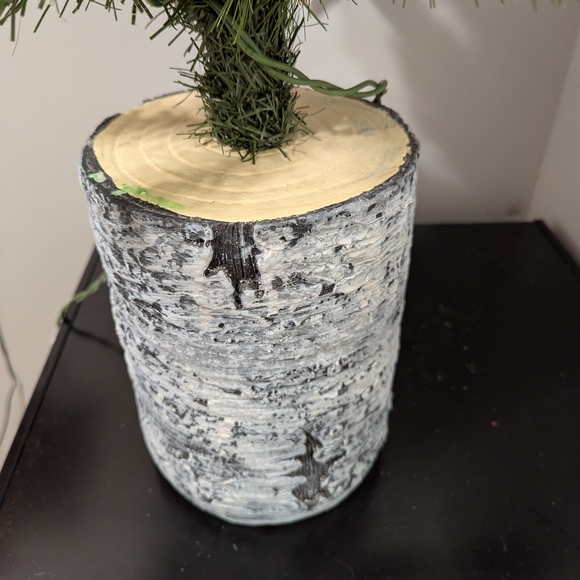 Holiday Time Pre-Lit Green Fir Tree with White Accents - Picture 7 of 7